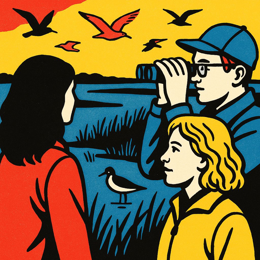 Vogelkundliche Führung im Naturschutzgebiet